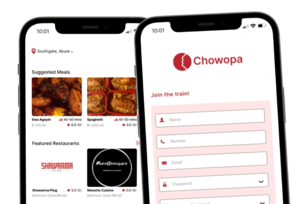 Nigeria : Chowopa relie les restaurants aux clients avec son application mobile