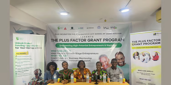 Plus Incubation Hub Unveils Plus Factor Grant Program for African Startups