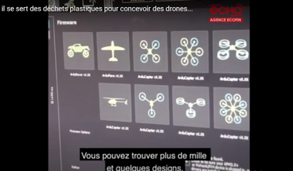 Les drônes &quot;Maliba&quot; de portée 375 km du Malien Moussa Diarra sont conçus à 80% à partir de plastique recyclé