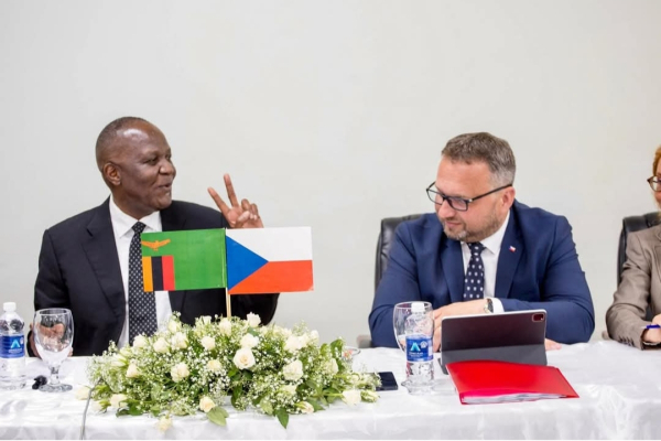 Zambia, Czech Republic Deepen Digital Partnership with Focus on Cybersecurity and Talent Development