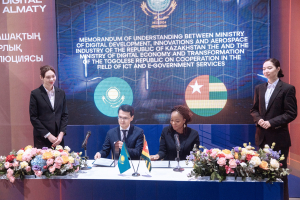 Le Kazakhstan accompagnera le Togo dans la numérisation des services destinés aux citoyens