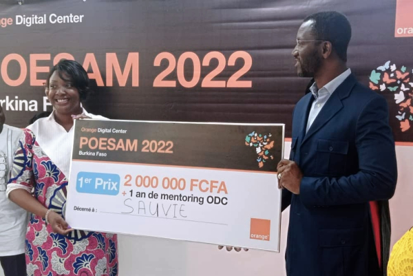Burkina Faso : le projet Sauvie remporte le prix Orange de l’entrepreneur social