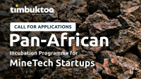 Timbuktoo lance un programme d'incubation pour les start-up de technologies mini&egrave;res