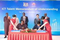 Tchad : le gouvernement signe un accord avec Huawei pour le développement de l’écosystème des talents numériques