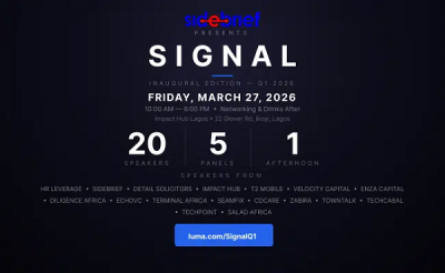 Nigeria: Sidebrief launches &ldquo;Signal&rdquo; event series to connect startups and investors