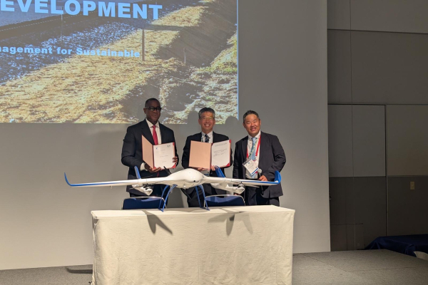 AfDB,  Japanese Firm Forge Drone Alliance to Shore Up African Infrastructure