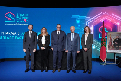 Smart Factory, la premi&egrave;re usine pharmaceutique 4.0 en Afrique, ouvre ses portes au Maroc
