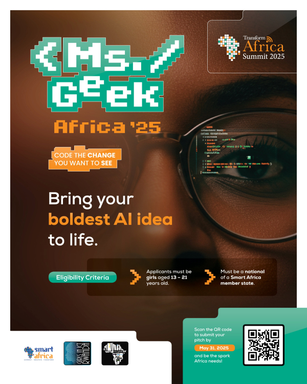 Ms. Geek Africa 2025 : les filles de 13 à 21 ans invitées à postuler avant le 31 mai