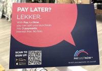 PayJustNow propose un paiement échelonné via son application mobile