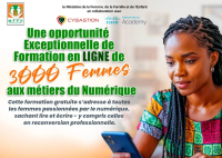 La Côte d’Ivoire lance une formation gratuite au numérique pour 3000 femmes