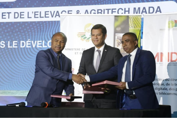 Les ministères de l’agriculture et des TIC s&#039;associent à Agritech Madagascar pour la numérisation du secteur agricole