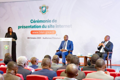 La Côte d&#039;Ivoire lance un portail dédié au bilan gouvernemental 2011-2025