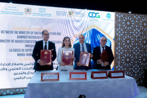 Au GITEX, le ministère marocain des TIC a signé quatre conventions en faveur de la transformation numérique