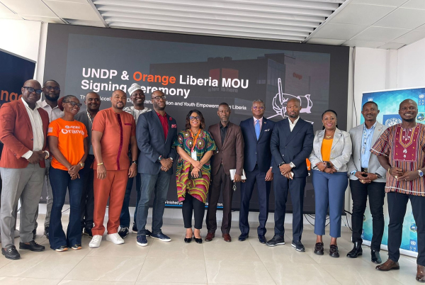 UNDP, Orange Liberia Sign Deal to Expand Digital Training and Connectivity