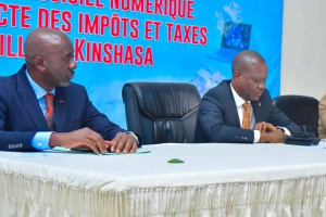 RD Congo : le gouvernement provincial de Kinshasa a lancé un logiciel pour la collecte des impôts et taxes