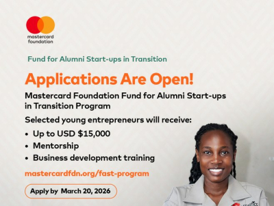 La Fondation Mastercard lance le Fonds FAST pour soutenir les jeunes entrepreneurs africains