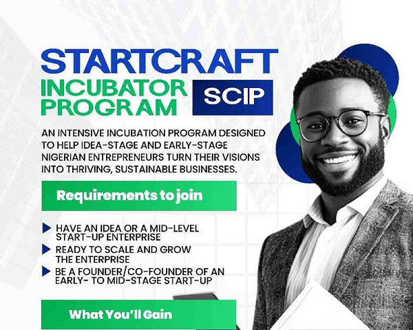 Nigeria: Applications Open for StartCraft Entrepreneur Development Program&nbsp;