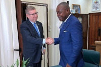 Congo : le ministre des Télécoms et l'ambassadeur des USA ont discuté des opportunités d'affaires dans le secteur des TIC