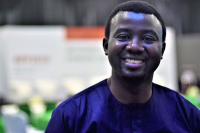 Gbenga Sesan, a Nigerian social entrepreneur in the IGF inaugural leadership panel