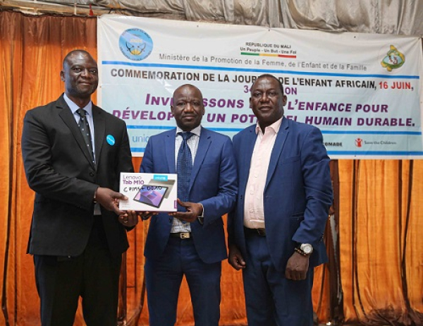 Le Mali renforce son système de protection de l’enfance grâce à une technologie de l’UNICEF