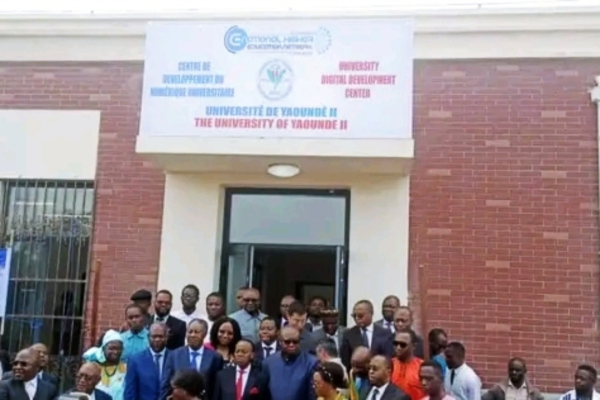 Cameroon Inaugurates Digital Development Center at University of Yaoundé 2 Soa