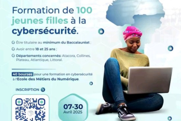 le-benin-lance-un-appel-a-candidatures-pour-former-100-jeunes-filles-en-cybersecurite