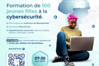 Le Bénin lance un appel à candidatures pour former 100 jeunes filles en cybersécurité