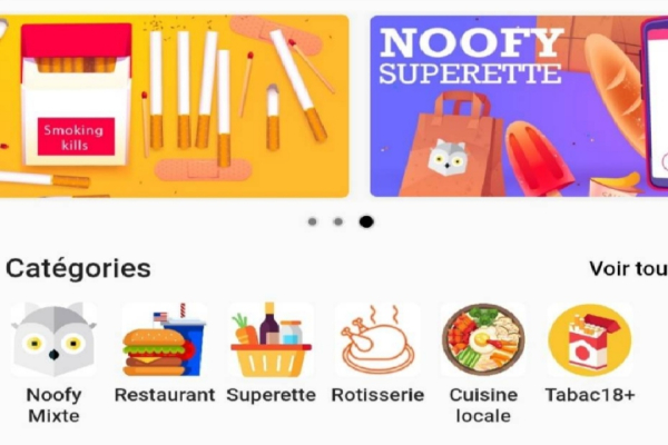 Algérie : Noofy, une application tout-en-un de livraison de produits d’épicerie et de restaurants