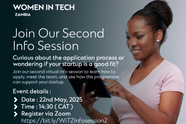 BongoHive Innovations invite les Zambiennes aux programme Women in Tech