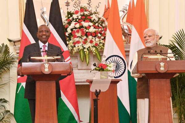 Kenyan President William Ruto Strengthens Digital Ties with India on Three-Day Visit